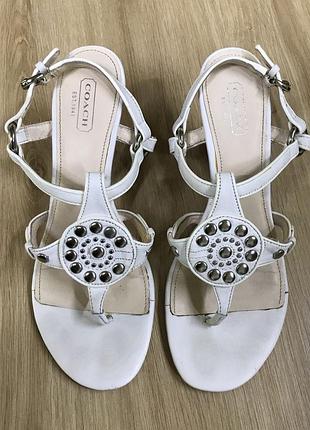 Босоніжки жіночі coach