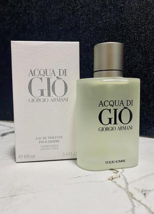 Туалетна вода acqua di gio 100мл