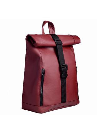 Рюкзак sambag rolltop one бордовий