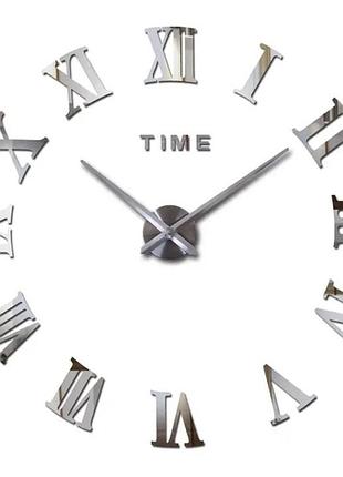 Годинник на стіну 3д, оригінальний годинник для декору, діаметр до 60 см