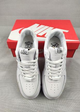 Женские кроссовки nike air force 1 pixel white9 фото