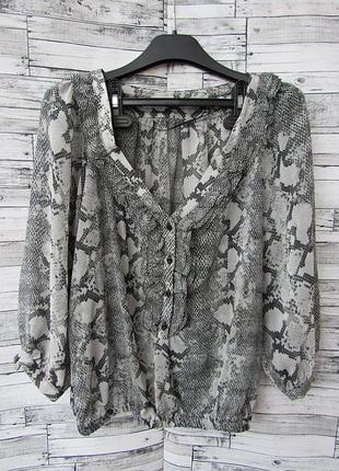 Блуза в модный принт zara