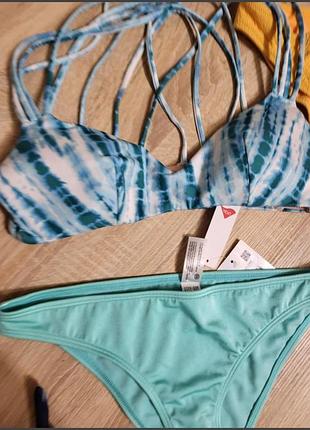 Роздільний купальник верх лиф і труси купальні плавки h&m