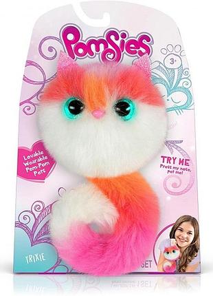 Інтерактивна дитяча іграшка лисичка тріксі skyrocket pomsies trixie