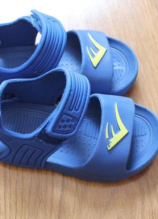 Стильные легкие детские синие спортивные летние сандалии босоножки everlast4 фото