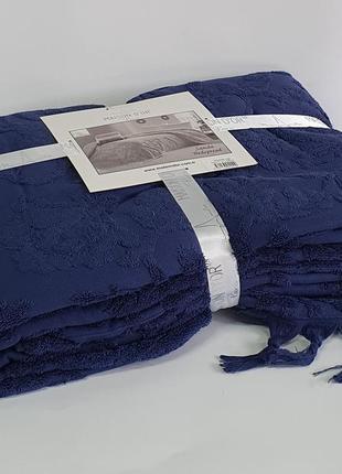 Покривало maison d'or махровий sanda 160х240 navy