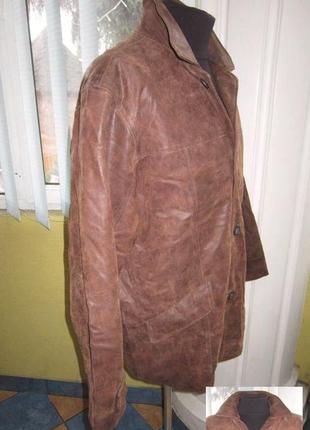 Большая мужская кожаная куртка john baner.китай. лот 4594 фото
