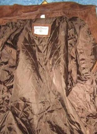 Большая мужская кожаная куртка john baner.китай. лот 4596 фото