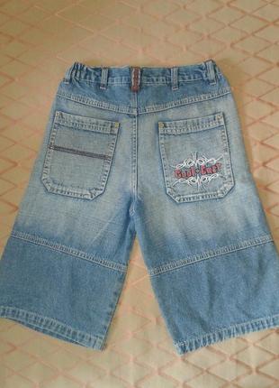 Шорти джинсові бриджі на 8 років3 фото