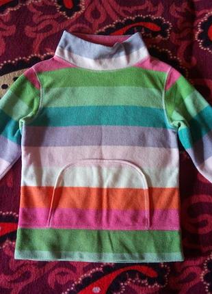 Уютный флисовый свитер