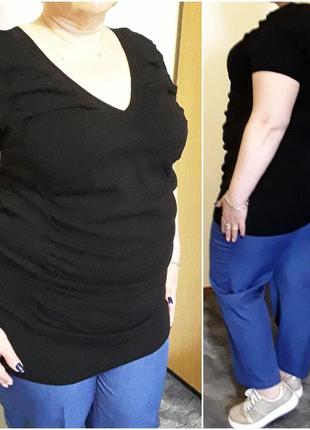 Трикотажная кофточка - туника