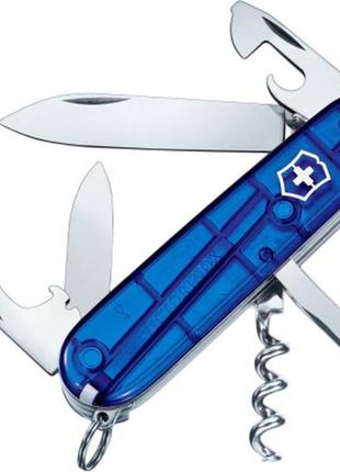 Нож victorinox spartan transparent blue (1.3603.t2)