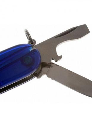 Нож victorinox spartan transparent blue (1.3603.t2)4 фото