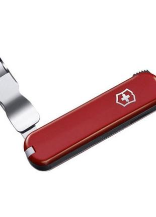 Нож victorinox nailclip 582 red (0.6453)