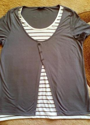 Футболка-двойка