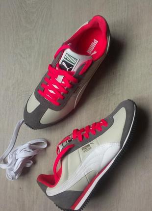 Кроссовки известного бренда puma.