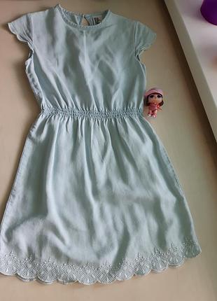 Фирменный немецкий сарафан-платье h&m р-р 128.распродажа!!!