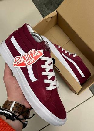 Мужские кеды ванс натуральная замша vans okd school3 фото