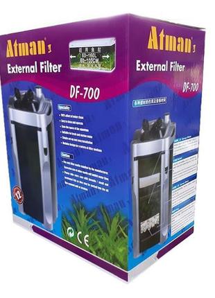 Зовнішній фільтр для акваріума atman df-500
