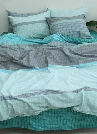 Комплект постельного белья двуспальный, ткань сатин люкс
