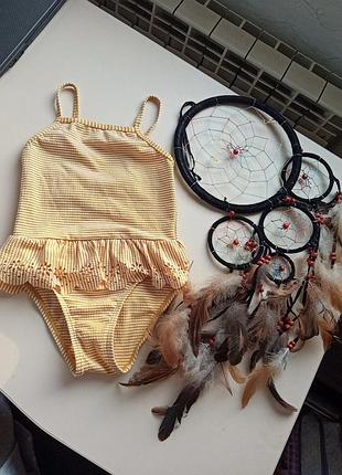 Классный слитный купальник