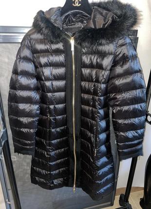 Тонке пухове пальто куртка ted baker демісезон