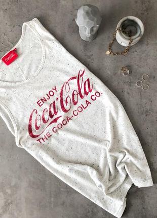 Красивая майка с логотипом cocacola1 фото