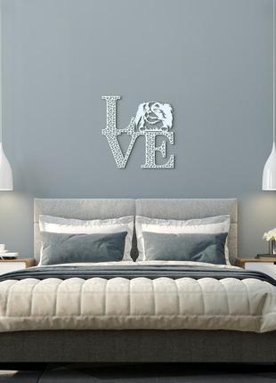 Декоративное панно из дерева. декор на стену. love&bones японский хин. 20 x 20 см