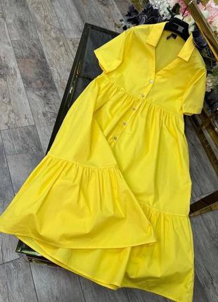 Платье в стиле zara бохо разлетайка свободного кроя черная малина желтая зеленая трава длинная5 фото