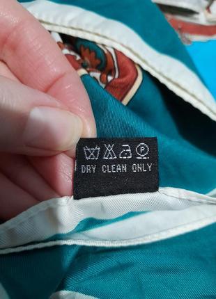 Платок винтаж из шелка