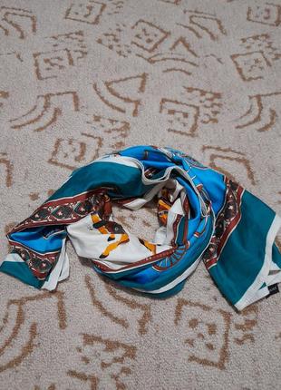 Платок винтаж из шелка