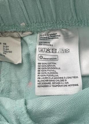 Шорты h&amp;m 98cm 2-3 года 2