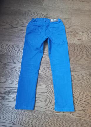 Брюки джинсы синие голубые 6-8роков2 фото