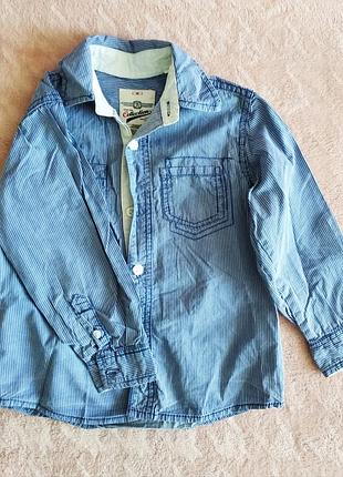 Рубашки детские разных брендов на 2-3 года3 фото