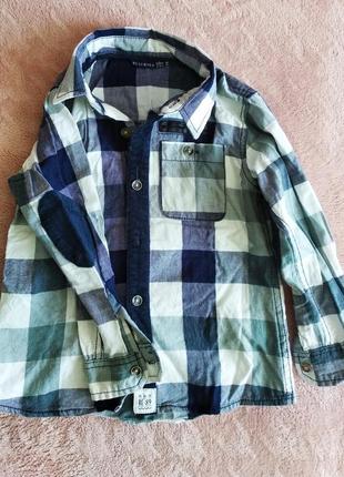 Рубашки детские разных брендов на 2-3 года2 фото