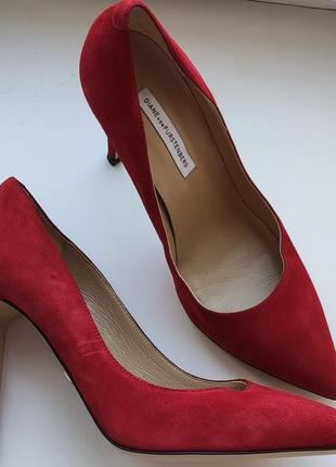 Шикарные лодочки от diane von furrstenberg, 38,5