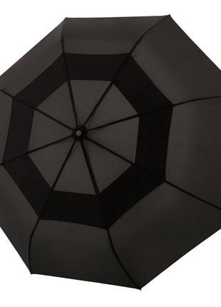Зонт антиветер doppler увеличенный купол черный (полный автомат) арт.743163 sz