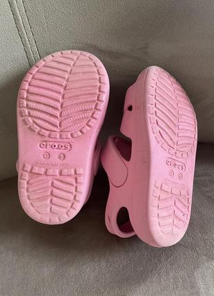 Босоножки для девочки crocs3 фото