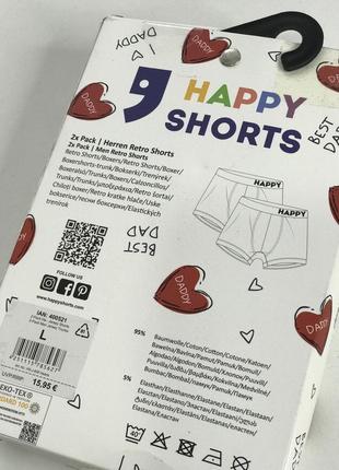 Трусы мужские боксеры l happy shorts6 фото