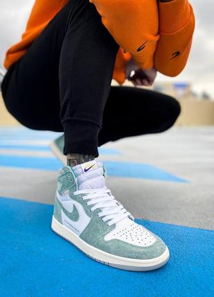 Кросівки nike air jordan 1 retro high og "turbo green"5 фото