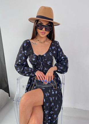 Летнее платье миди 4