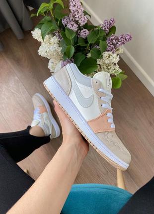 Кроссовки Air Children jordan for 1 High OG WMNS Washed Pink