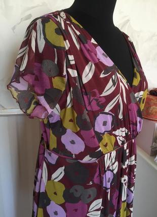 Трикотажное платье на подкладке большого размера, 52-54-56.3 фото