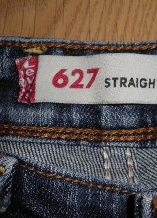 Стильные джинсы levis 627 stright fit польша 27х34 качество более светлые7 фото