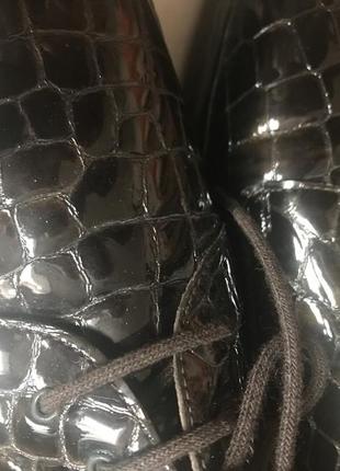 Кожаные туфли waldlaufer 41 (27) на широкую ногу4 фото