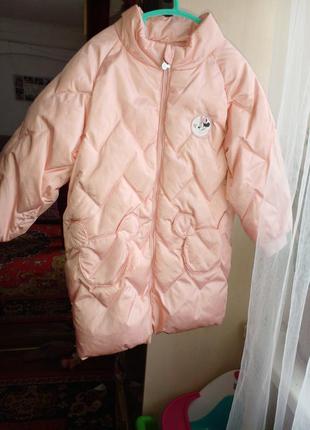 Курточка стеганная размер 4-5 лет6 фото
