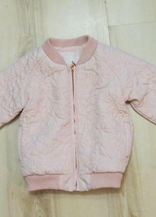 Стеганая куртка в бантики matalan 3-4 года 4