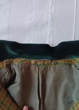 Винтаж kentucky женский шерстяной пиджак блейзер стиль дерби гусиная лапка р.м/404 фото