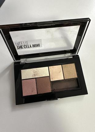 Палетка оригінал мейбелін maybelline the city mini palette 480 matte about town