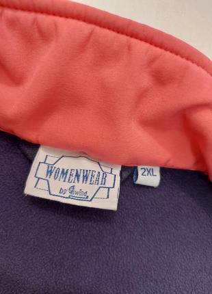 Идеальная куртка софтшелл womenwear р.52-54-56 гемания8 фото